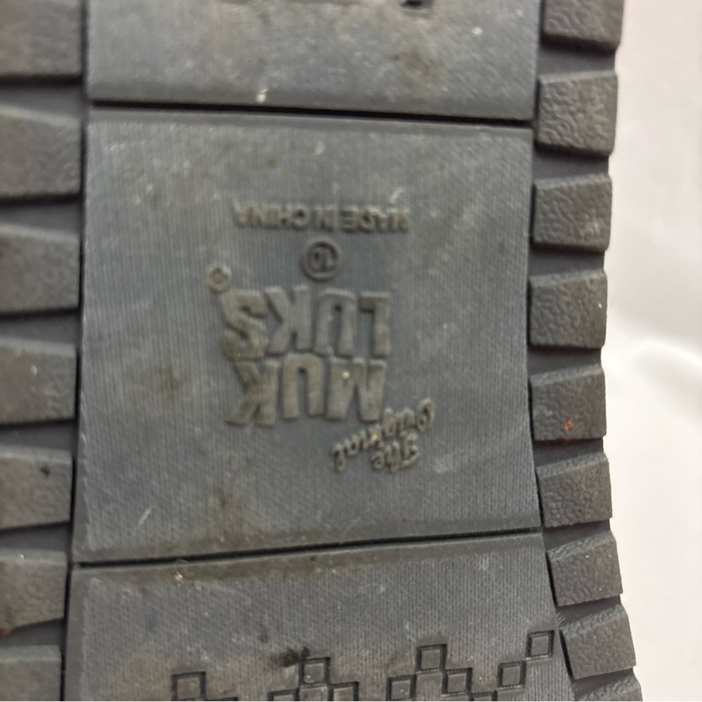 Muk Luks Melba Women’s Boots Size 10 Gray Booties Sherpa Line Gray Back Lace Up - Picture 12 of 12
